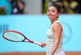 WTA 1000 turnyras Madride: J.Paolini beldžiasi į dešimtuką, Vimbldono čempionė baigė pasirodymą