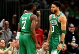 Čempionus sutriuškinusi „Celtics“ išlygino serijos rezultatą