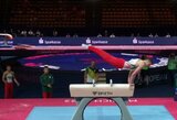 Jaunieji Lietuvos gimnastai išbandė jėgas Europos čempionate 