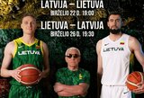 Lietuvos vyrų krepšinio rinktinė pradeda kovas: šiandien – pirmasis draugiškas mačas su broliais latviais