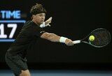 R.Berankio startas „Australian Open“ – nepatogiu laiku lietuviams