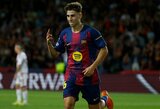 „Barcelona“ įvarčių lavina nepaliko vilčių graikams, Ferminas Lopezas pelnė „hat-tricką“