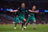 Bekompromisė kova dėl Čempionų lygos pusfinalio: septynių įvarčių trileryje „Tottenham“ eliminavo „Manchester City“
