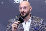 Naująjį A.Joshua trenerį „nurašęs“ T.Fury: „Jei Joshua neatvyks treniruotis su manimi, tai bus nugalėtas per 8 raundus“