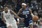 Karjeros mačą sužaidęs puolėjas įtvirtino „Timberwolves“ pergalę