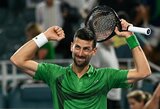 Majamyje – A.Agassi pavijęs N.Djokovičius, gražus S.Kordos gestas ir C.Ruudo nesėkmė