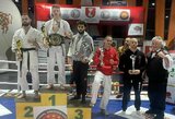 R.Gelažis, G.Dimša ir T.Stašaitis – Europos shindokai-kan karatė čempionai