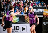 Dumbauskaitė ir Grudzinskaitė „Queen & King of the Court“ turnyre liko per žingsnį nuo finalo