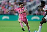 Lionelis Messi pelnė įvartį, tačiau Majamio „Inter“ rungtynes baigė lygiosiomis 