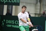 Daviso taurės startas: R.Berankis įtikinamai nugalėjo P.Tsitsipą