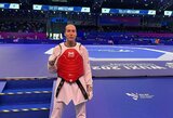 Klaudija Tvaronavičiūtė Europos tekvondo čempionate nukeliavo iki aštuntfinalio