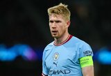 V.Van Dijkas atskleidė, jog norėtų kartu žaisti „Liverpool“ komandoje su K.De Bruyne 