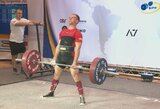 G.Blėdį nuo mažojo bronzos medalio Europos jėgos trikovės čempionate skyrė 2,5 kg