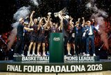 Įspūdingai atsitiesęs „Rytas“ triumfavo Čempionų lygos finale