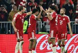 Vokietijoje keičiasi lyderiai: „Bayern“ sutrypė varžovus, „Borussia“ prarado taškus