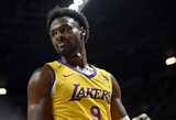 Rezultatyvus Bronny Jamesas padėjo „Lakers“ pasiekti pirmą pergalę vasaros lygoje