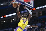 „Lakers“ mėnesį versis be M.Bambos pagalbos