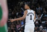 Emocingose rungtynėse – „Spurs“ pergalė prieš „Celtics“
