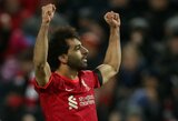 M.Salah realizuotas 11 m baudinys padovanojo „Liverpool“ pergalę prieš S.Gerrardo vadovaujamą „Aston Villa“