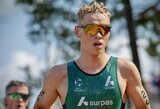 „Jaunojo sportininko stipendija“ triatlonininkui Grigoniui buvo lyg spyris į užpakalį stengtis dar labiau