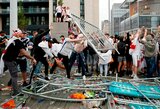Dėl chaoso „Euro 2020“ finale – 100 tūkst. eurų bauda Anglijos futbolo asociacijai ir rungtynės be sirgalių