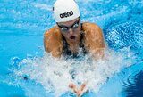 K.Teterevkova pirmą kartą karjeroje pateko į pasaulio čempionato 100 m plaukimo krūtine finalą, B.Pilato liko už borto