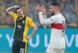 „Borussia“ namuose krito prieš „Stuttgart“ futbolininkus 