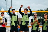 Lietuvos paplūdimio tinklinio čempionai paaiškėjo po trijų setų trilerių
