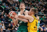 „Žalgiris“ nepaliko šansų Šiaulių komandai