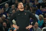 Į atkrintamąsias „Trail Blazers“ atvedęs Splitteris nėra tikras dėl ateities komandoje