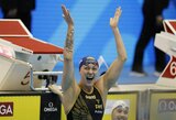 Įspūdinga: praėjus 20 minučių po auksinio plaukimo – S.Sjostrom pasaulio rekordas