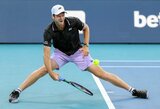 R.Gasquet Majamyje atsisakė žaisti prieš S.Tsitsipą, H.Hurkaczas stebuklingai išsigelbėjo ilgiausiame metų ATP turo mače