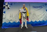 Tekvondo kovotojas A.Survila iškovojo dar vieną aukso medalį Taline 