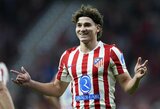 Juliano Alvarezo pelnytas „hat-trickas“ padovanojo „Atletico“ pergalę prieš „Rayo Vallecano“