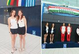Atvirajame Vengrijos jaunimo čempionate – Lietuvos dailiojo plaukimo dueto sidabras