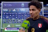 Peru rinktinės žaidėjas kirto teisėjams: „Palieti L.Messį pirštu – jau pražanga“