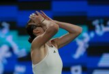 „Aš jau 6 mėnesius darau tai, ko prašai“: viename beprotiškiausių sezono mačų Gauff nusileido Svitolinai