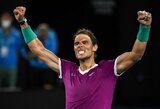 Į „Australian Open“ finalą patekęs R.Nadalis – per pergalę nuo rekordinio „Didžiojo kirčio“ turnyro titulo