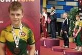 A.Kazakevičius apie bronzą nuskynusį imtynių talentą: „Benedikto telefono užsklandoje aš netyčia pamačiau jo pirmojo trenerio nuotrauką“