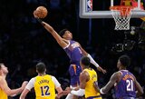 Hayesas-Davisas sulaukė reto šanso prieš „Lakers“ ekipą