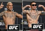 „UFC 326“ svėrimai: Holloway ir Oliveira pasiruošę istoriniam revanšui, atšaukta viena preliminari kova