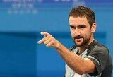 Romoje – kartų susidūrimas: Čiličius stojo prieš vieną ryškiausių Ispanijos talentų, buvusį „US Open“ čempioną