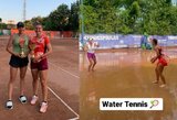 Daugiau nei 6 valandos teniso per dieną ir užlieti kortai: P.Paukštytė su porininke triumfavo Rumunijoje