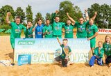 „Kauno Žalgiris“ apgynė Lietuvos paplūdimio futbolo čempiono titulą