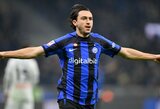 Italijos futbolo taurės ketvirtfinalyje – „Inter“ pergalė minimaliu rezultatu prieš „Atalantą“