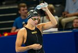 R.Meilutytė estams užsiminė apie neįprastą olimpinį baseiną: „Rezultatai čia prastesni nei kitose didžiosiose varžybose“