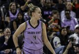 Jocytė per trumpą laiką WNBA klube išsiskyrė viena statistika