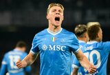 Hojlundo pelnytas dublis padovanojo „Napoli“ pergalę prieš „Juventus“