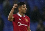 Casemiro įvardijo 4 artimiausius draugus „Man Utd“ komandoje