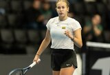 P.Paukštytė pradėjo dar vieną ITF turnyrą Tunise